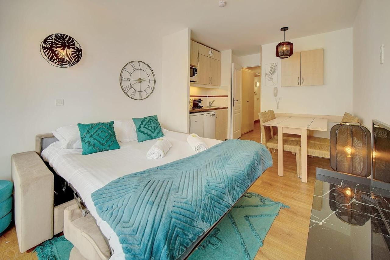 Immogroom - 2 Rooms - Renovated - Pool - Air Conditioning - Parking - Wifi Cannes Exterior photo